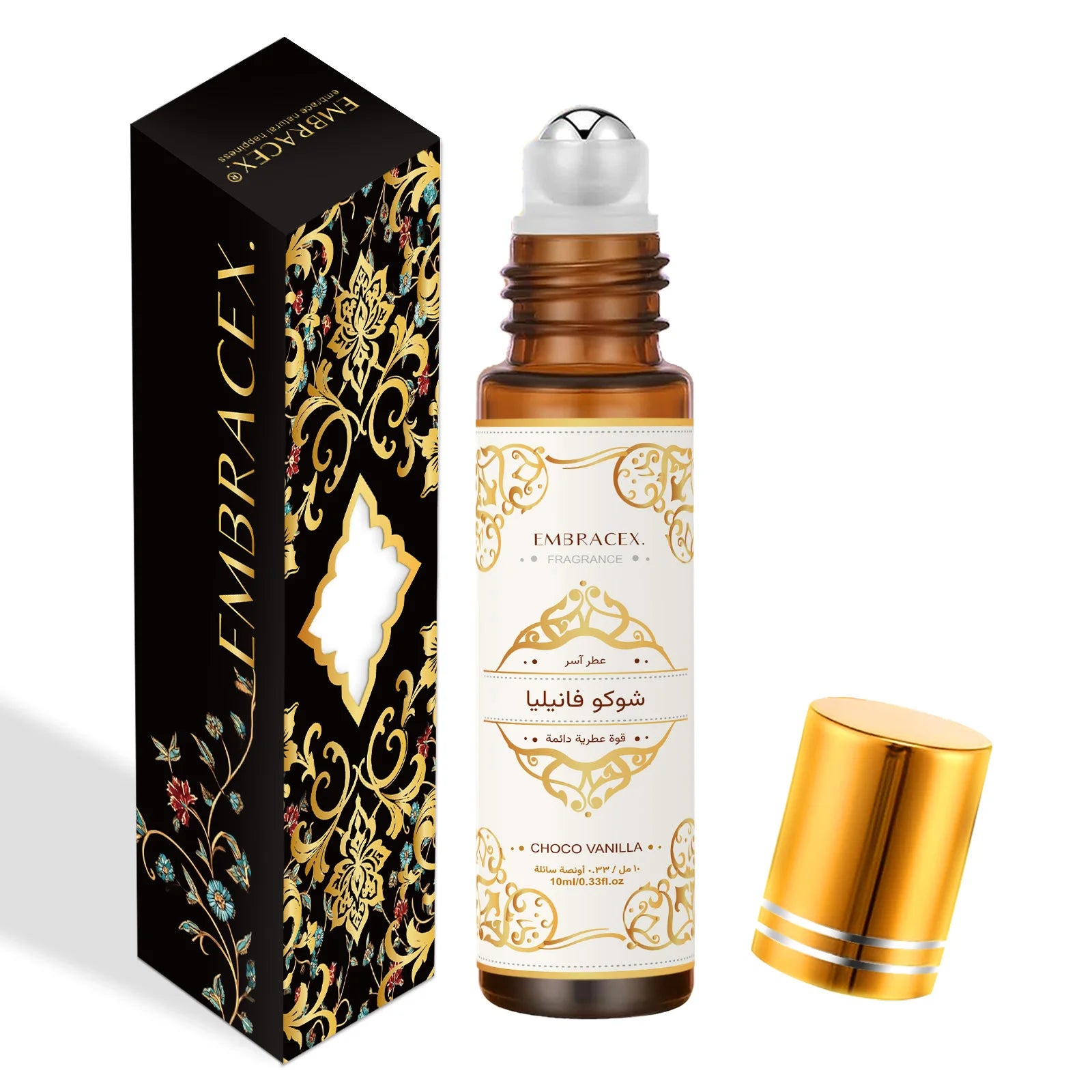 10ml Choco Vanilla Essential Oil شوكو فانيليا Roller Aromatherapy Eid Al-Fitr Gift Car Air Freshener Long Lasting Scent