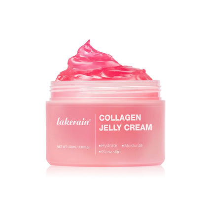 Salmon DNA PDRN Pink Peptide Serum with Collagen Jelly Cream Collagen Tightening Soothing Anti-Aging Firmness Hydration Skincare
